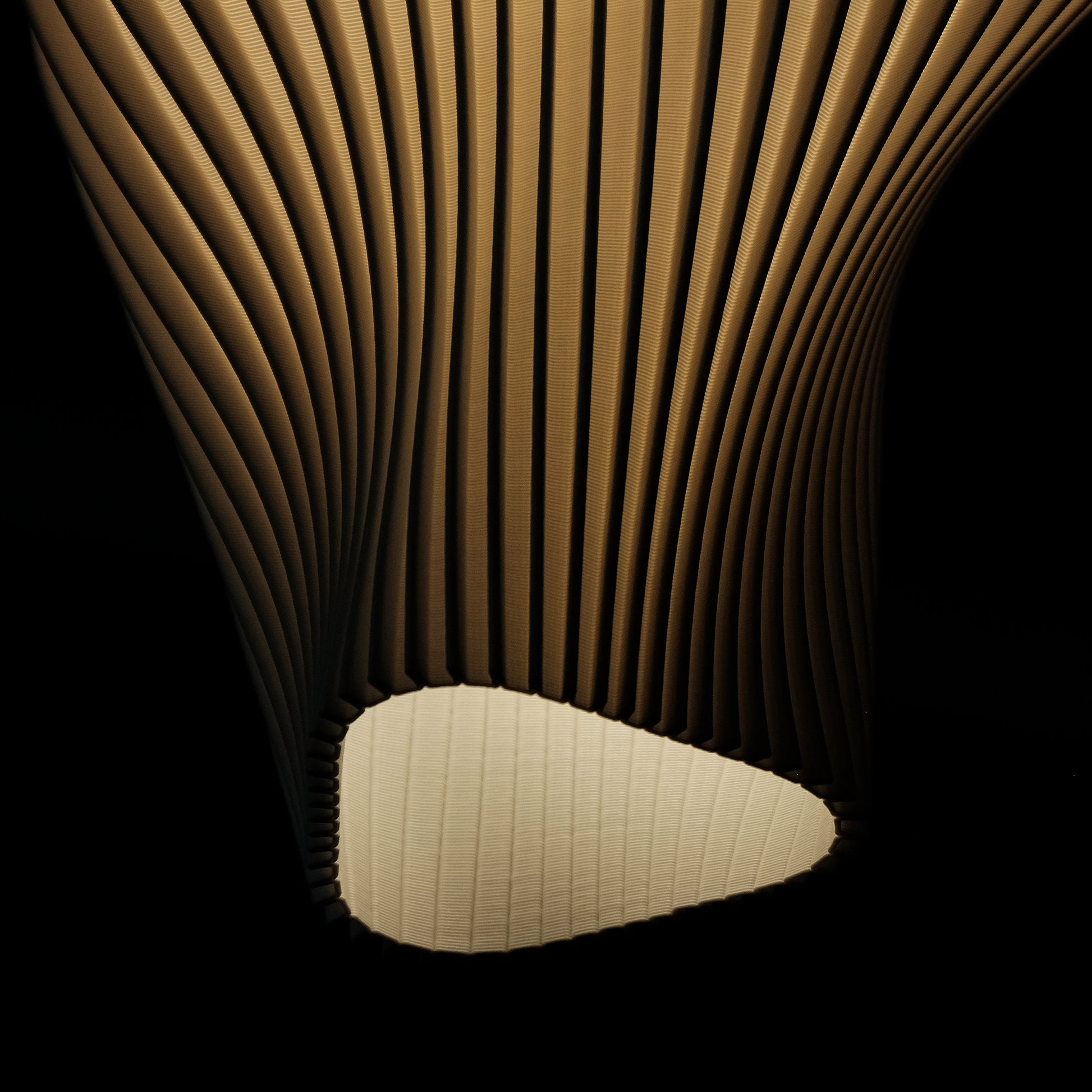 Alma Pendant Lamp – Eco Ceiling Light by BIOMORPH - Cotton White