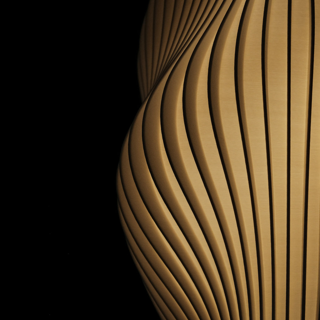 Alma Pendant Lamp – Eco Ceiling Light by BIOMORPH - Cotton White