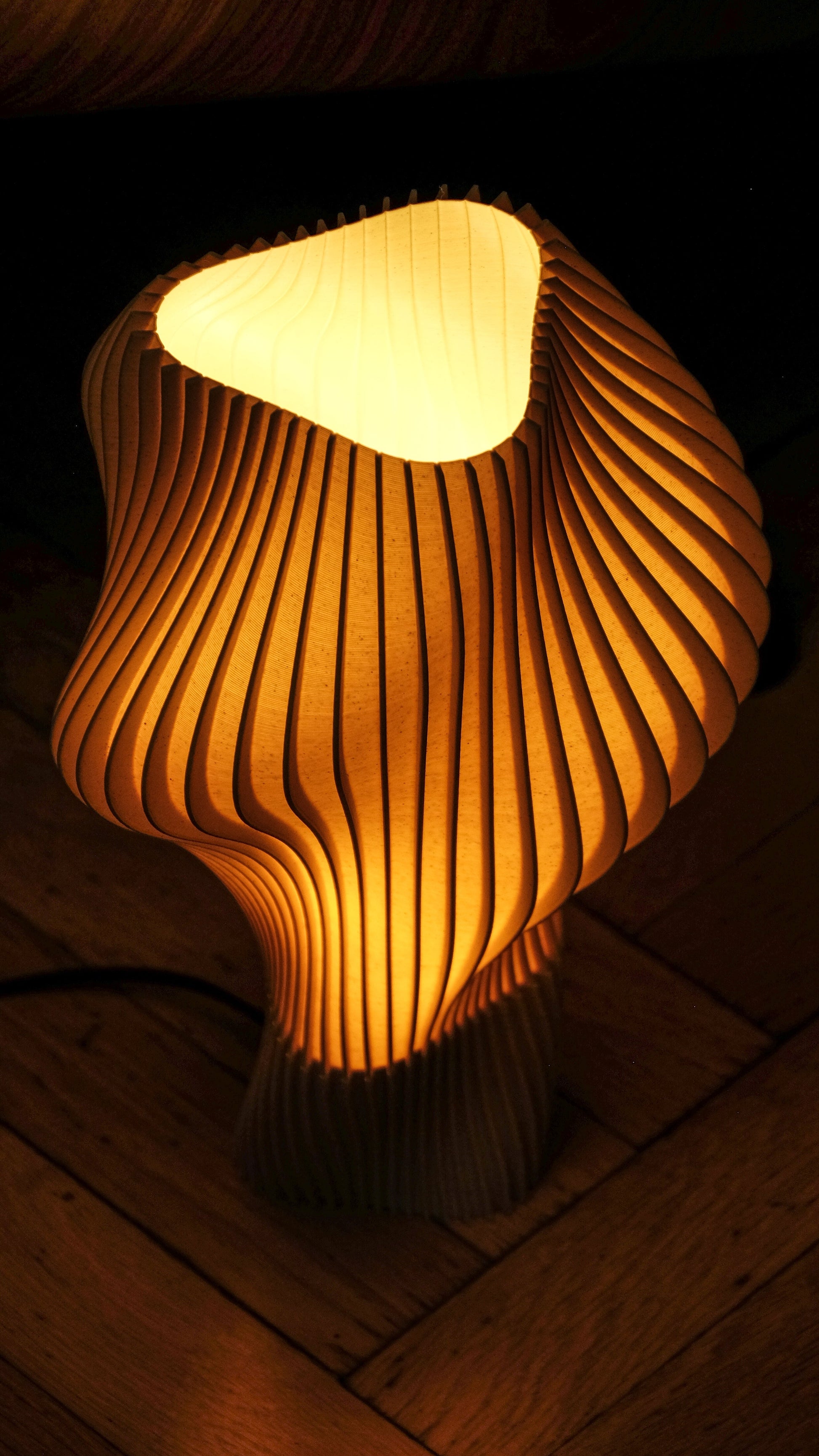 Alma Table Lamp – Eco Lighting by BIOMORPH - Desert Beige