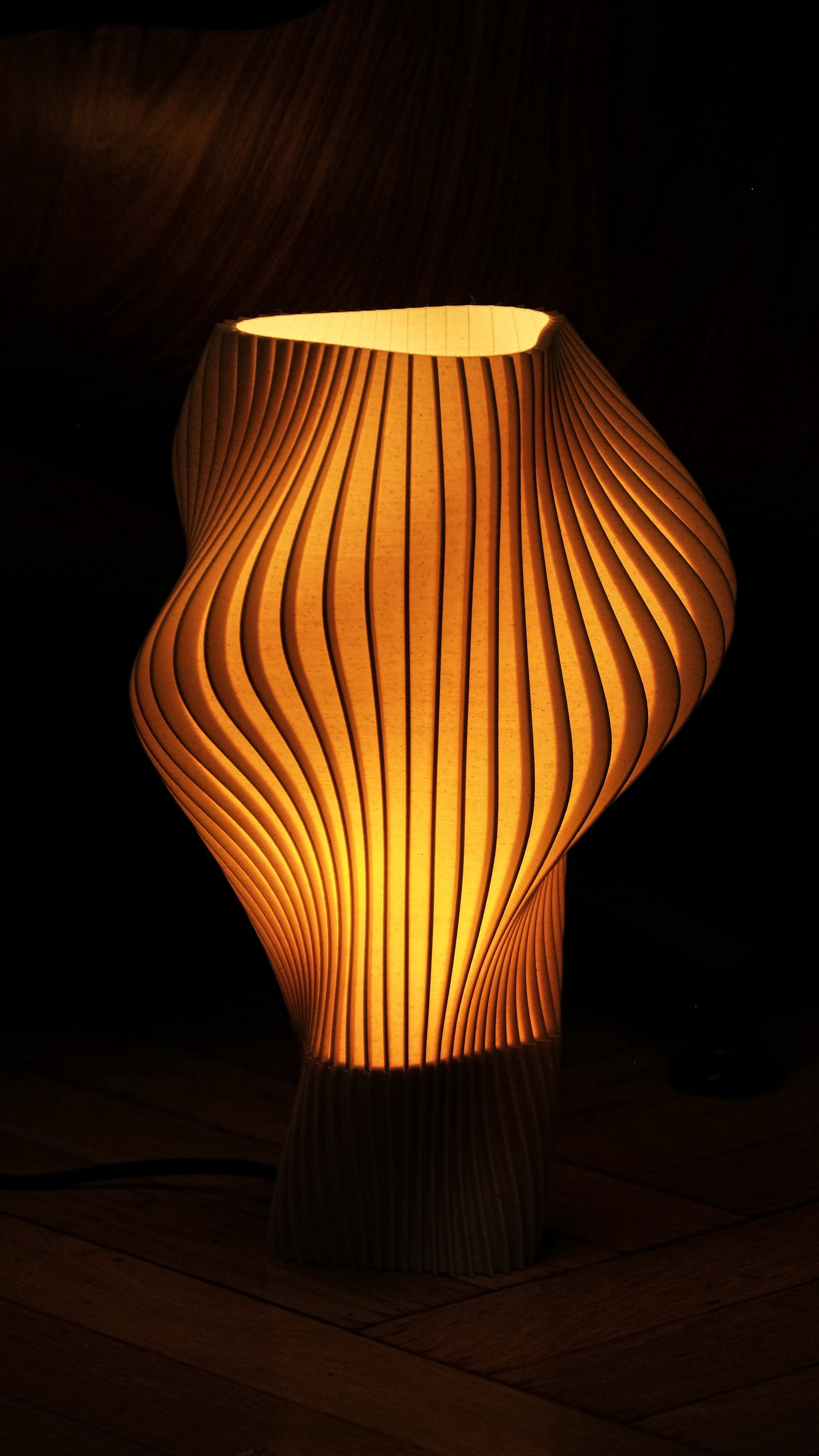 Alma Table Lamp – Eco Lighting by BIOMORPH - Desert Beige