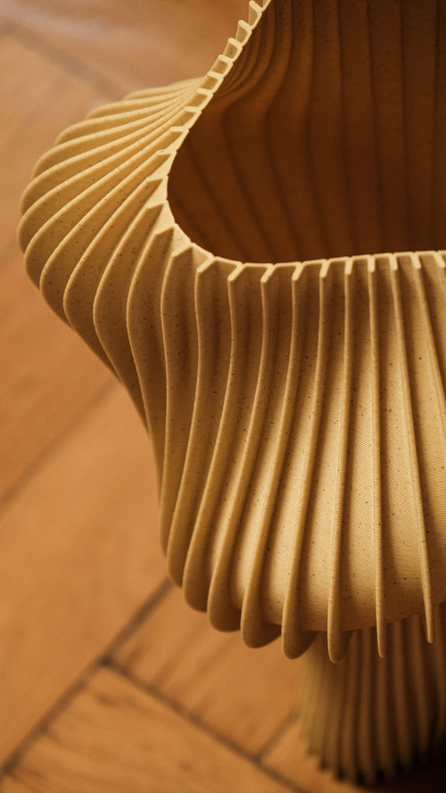 Alma Table Lamp – Eco Lighting by BIOMORPH - Desert Beige