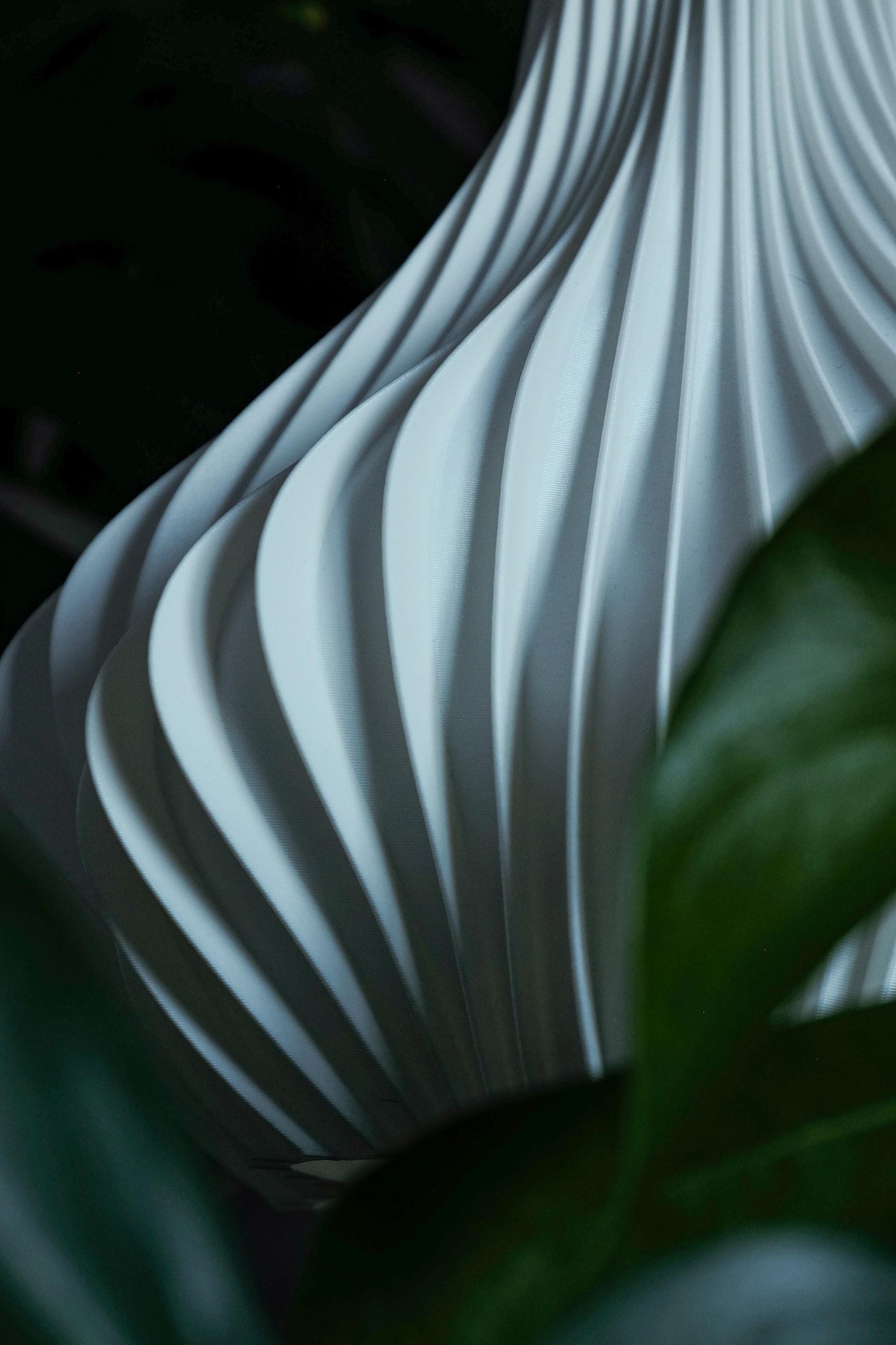 Bloom Pendant Lamp – Eco Ceiling Light by BIOMORPH - Cotton White